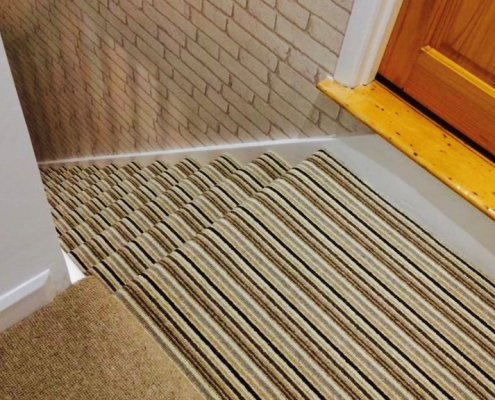 stripy carpet