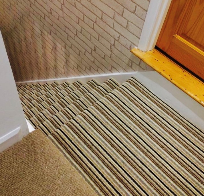 stripy carpet